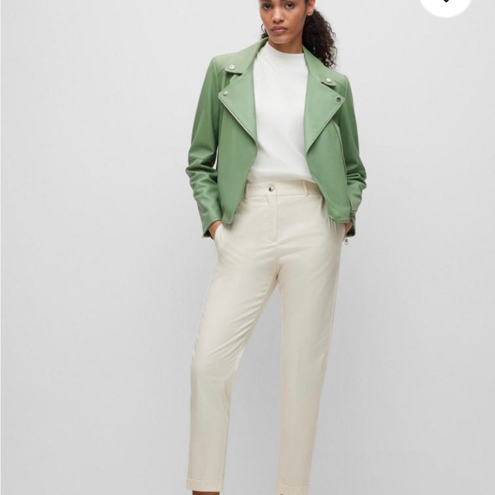 Hugo Boss trousers in cotton twill